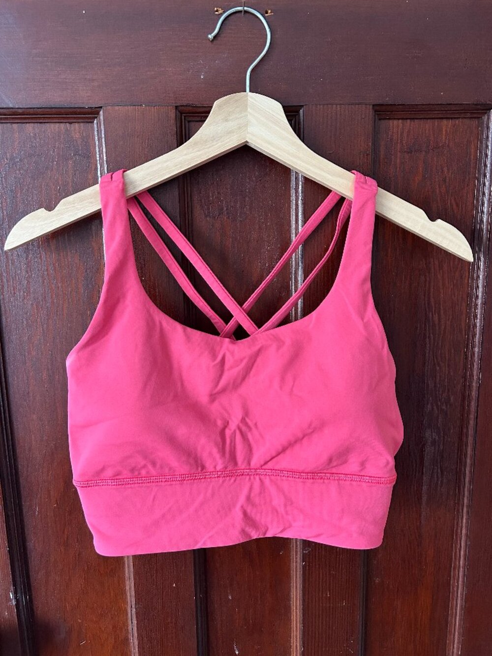 Lululemon Energy Sports Bra - Hot Pink - Size 6